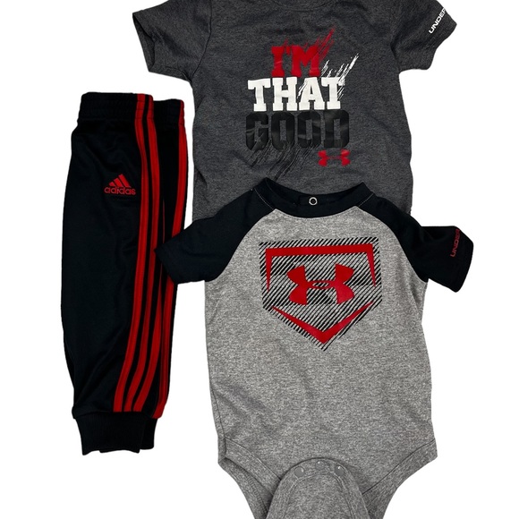 9-12 Month Nike Under Armour ADIDAS lot - Picture 3 of 3
